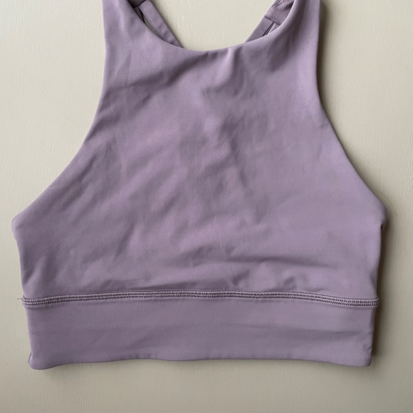Lululemon Energy High-Neck Longline Tough Bra Size 6 Medium Support, B–D Cups in - Picture 6 of 7